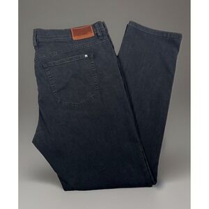 Travis Mathew Legacy Featherweight Jeans Men's 38x32 Black Stretch Straight Leg